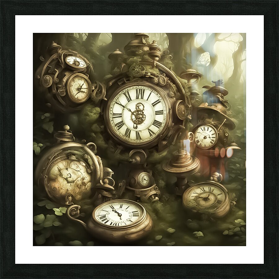 Forgotten Time Picture Frame print