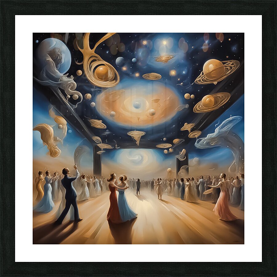 Space Ball Picture Frame print