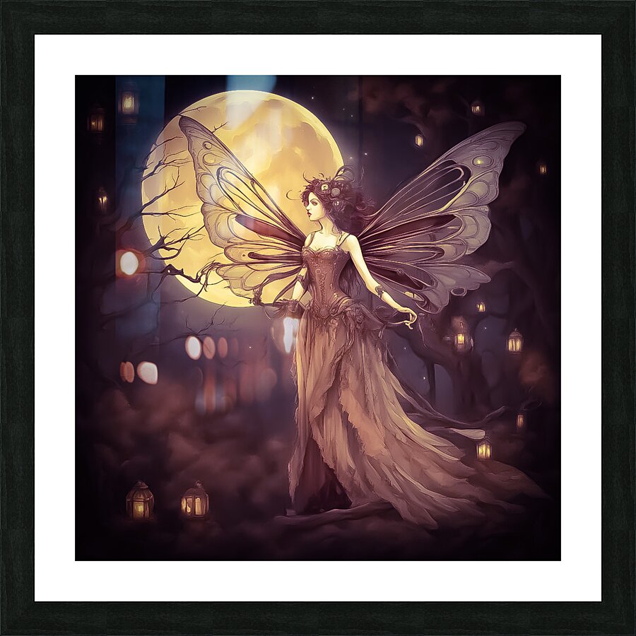 In The Moon Picture Frame print