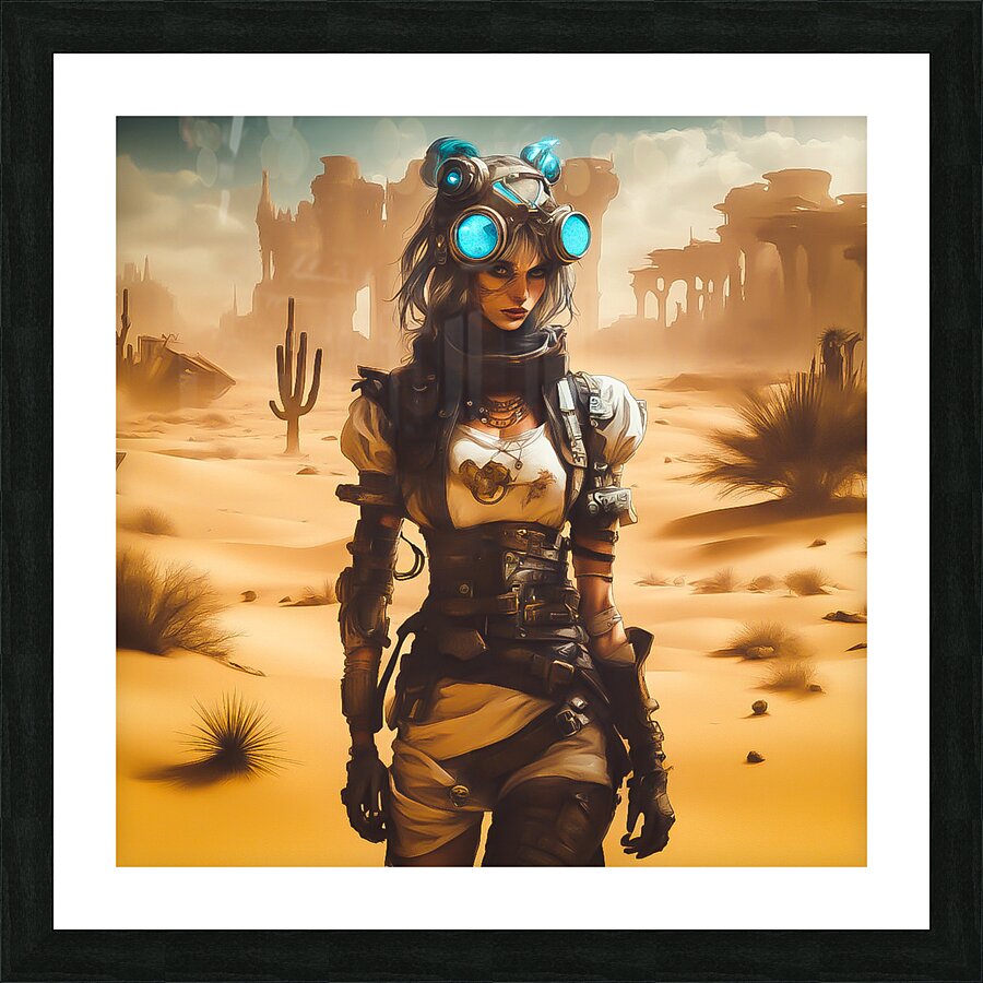 The Desert Picture Frame print