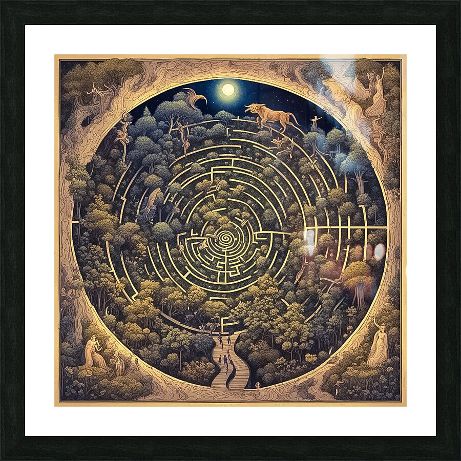 In Your Mind Picture Frame print