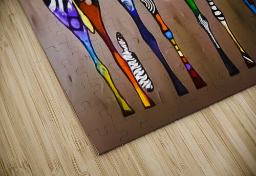 Zebra Butts Greta And Jade Fundraiser puzzle