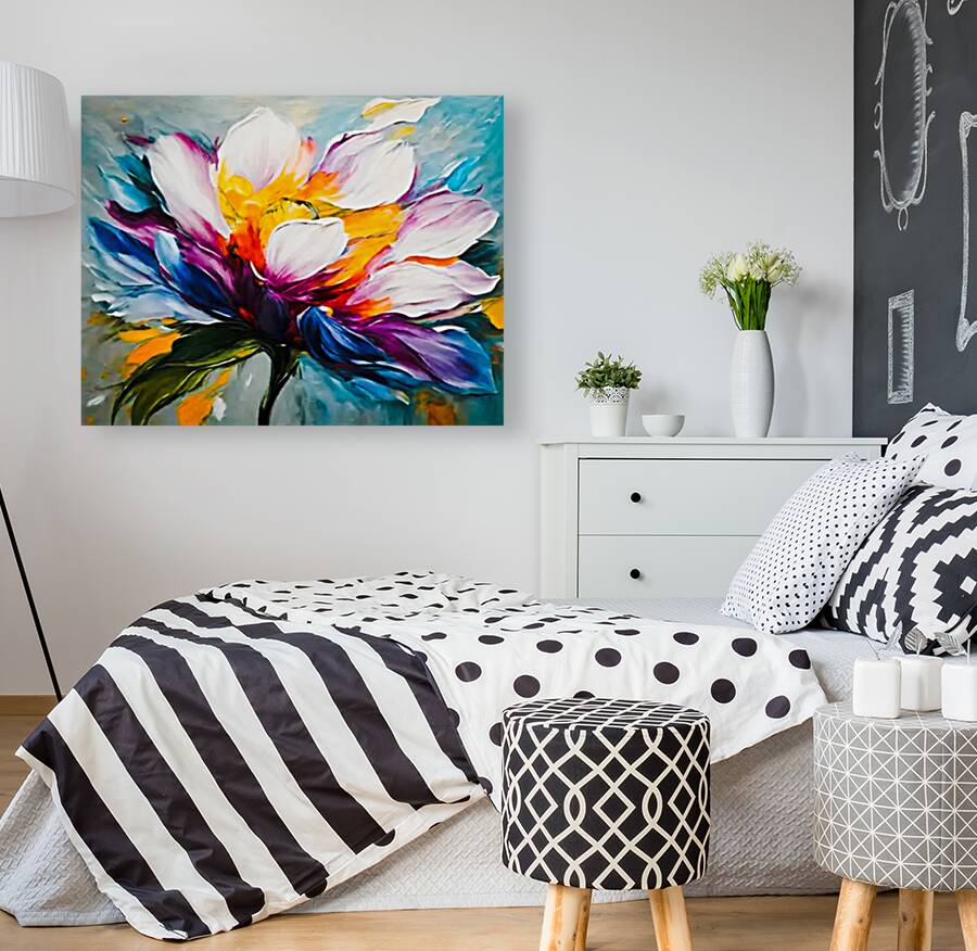Colorful Flower Reproduction
