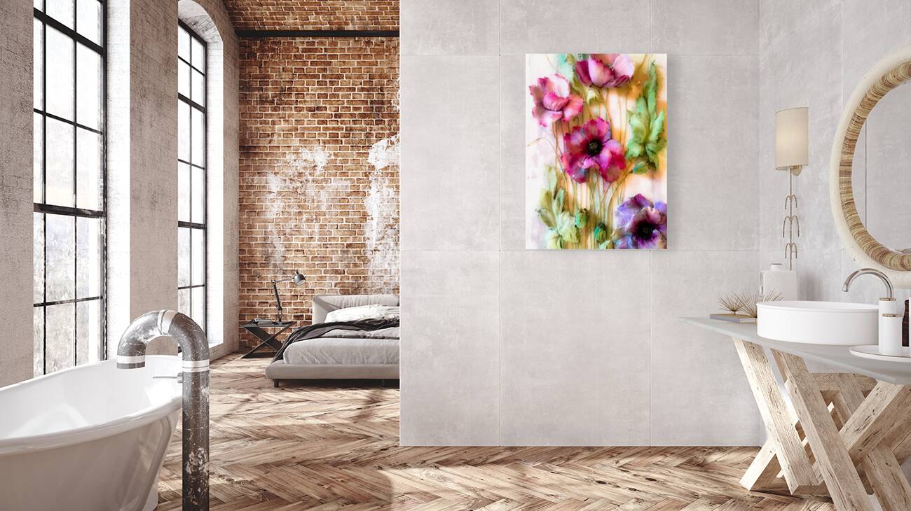 Wall Flowers Reproduction