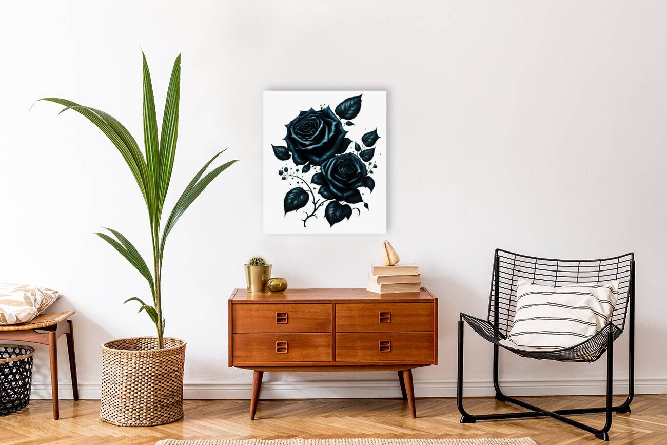 Black Roses Reproduction