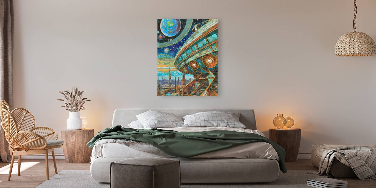 Space Ship Reproduction