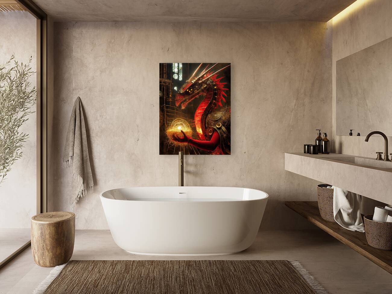 Red Dragan Gold Reproduction