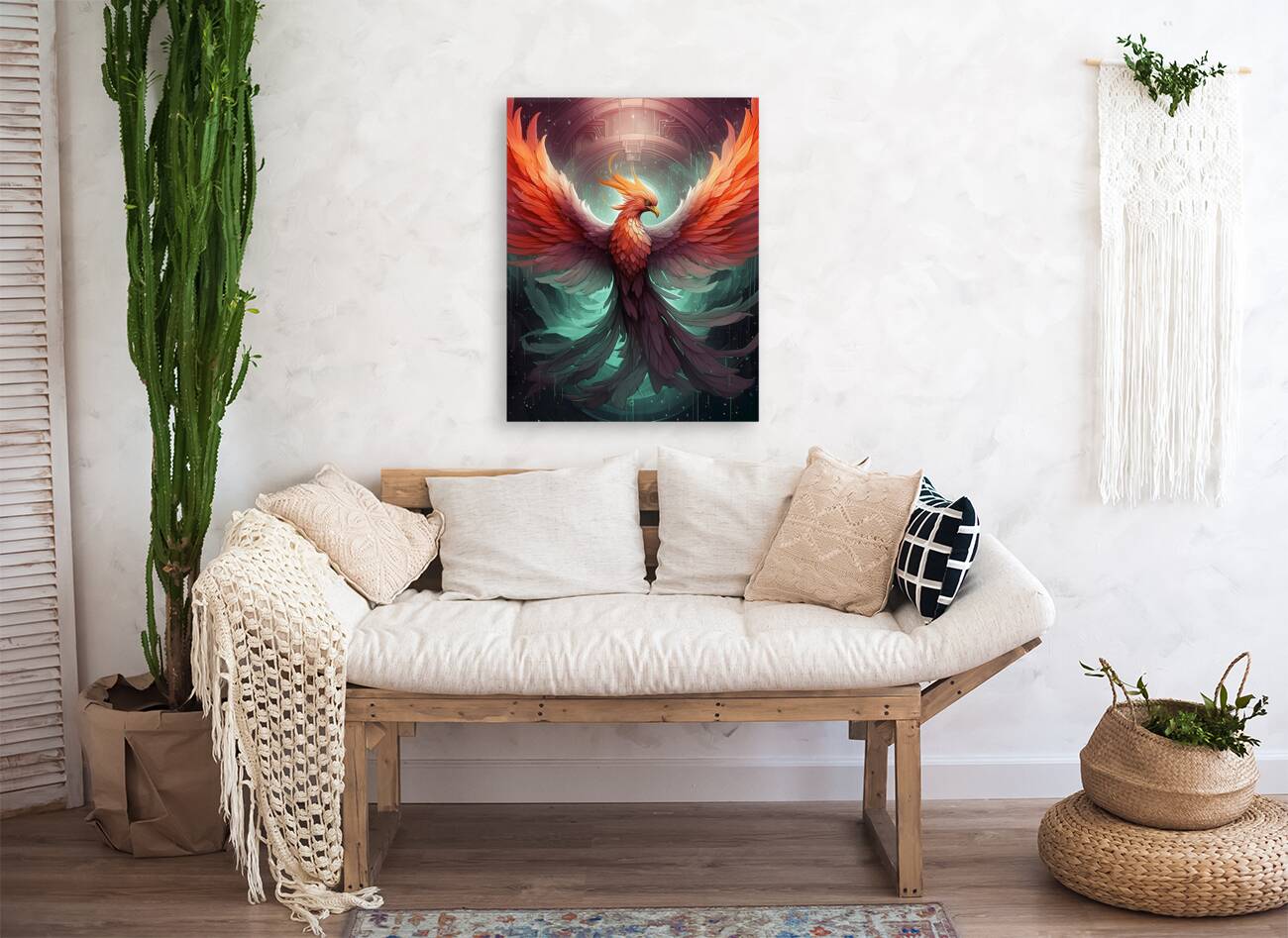 Phoenix From Fire Reproduction