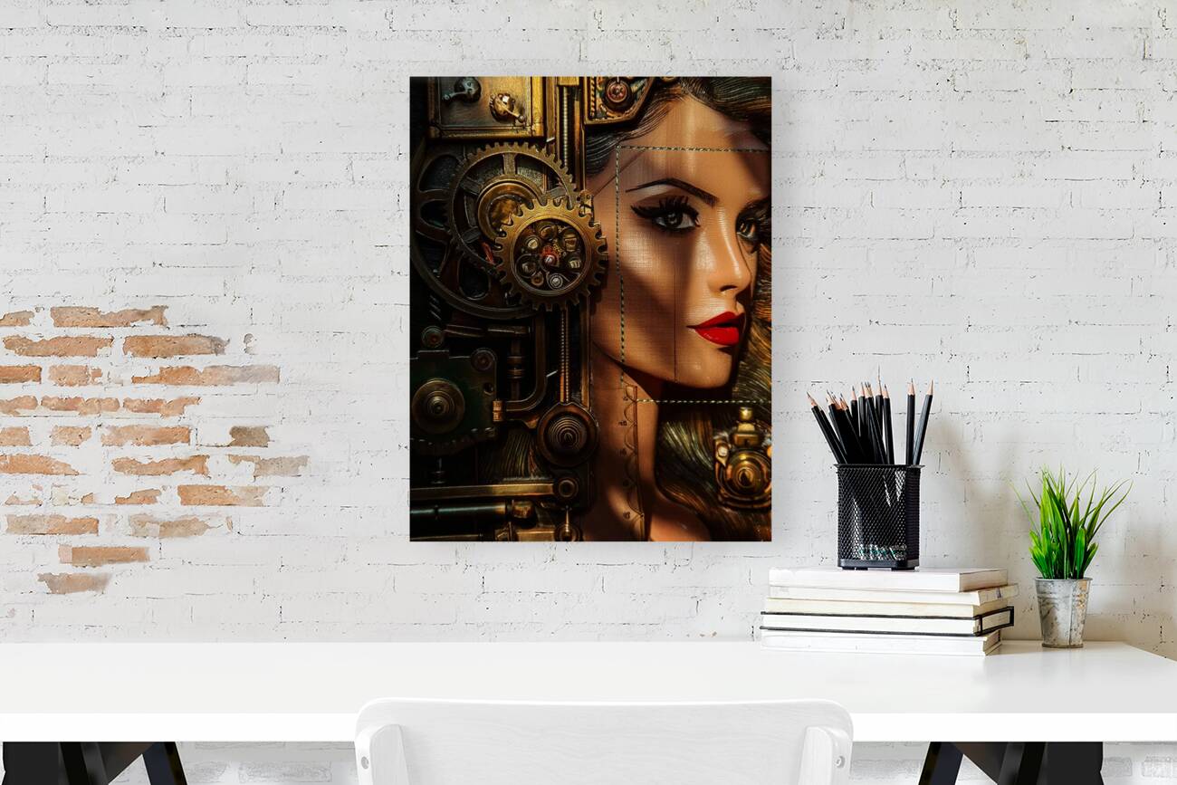 Steampunk Fantasy Lady Reproduction