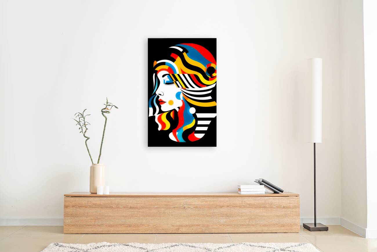 80 s Lady Reproduction
