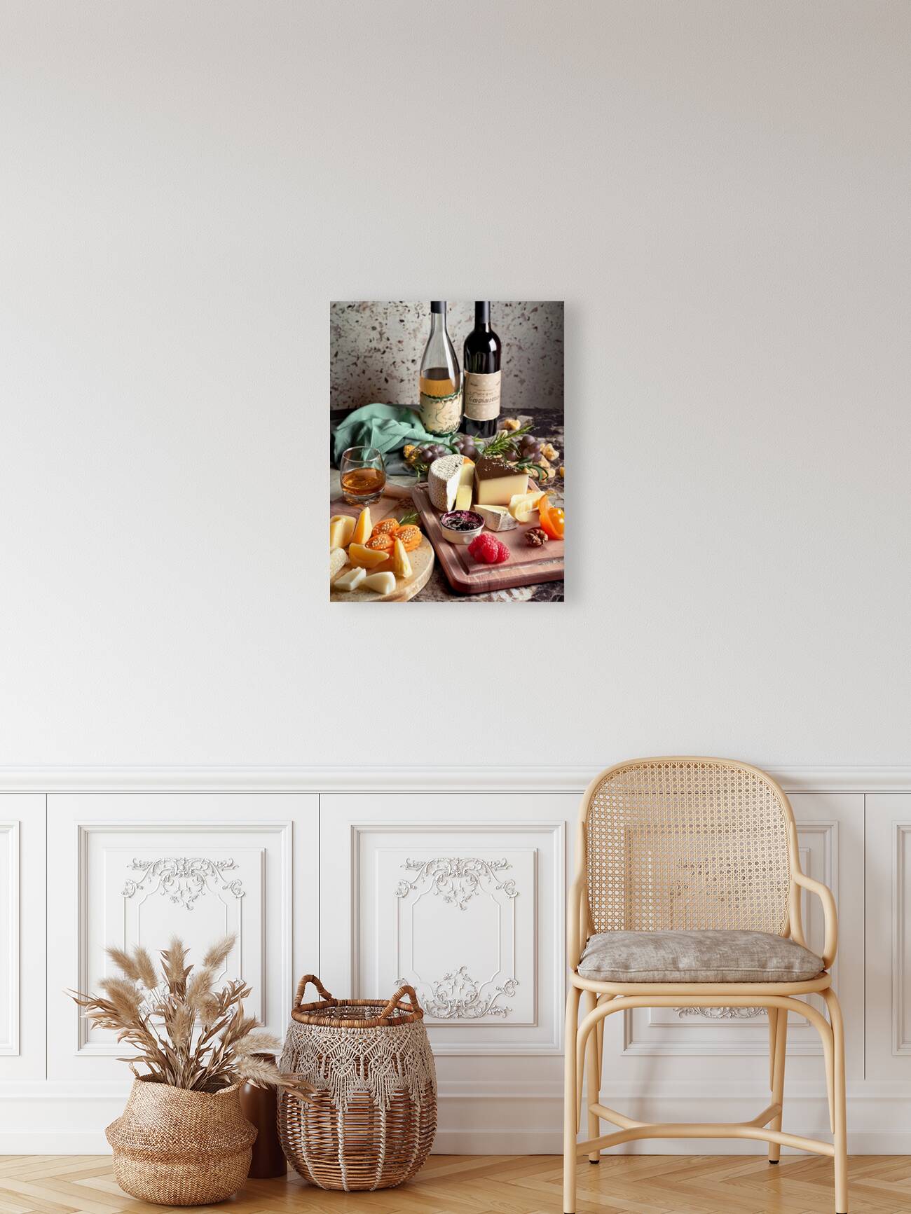 Wine & Cheese Reproduction