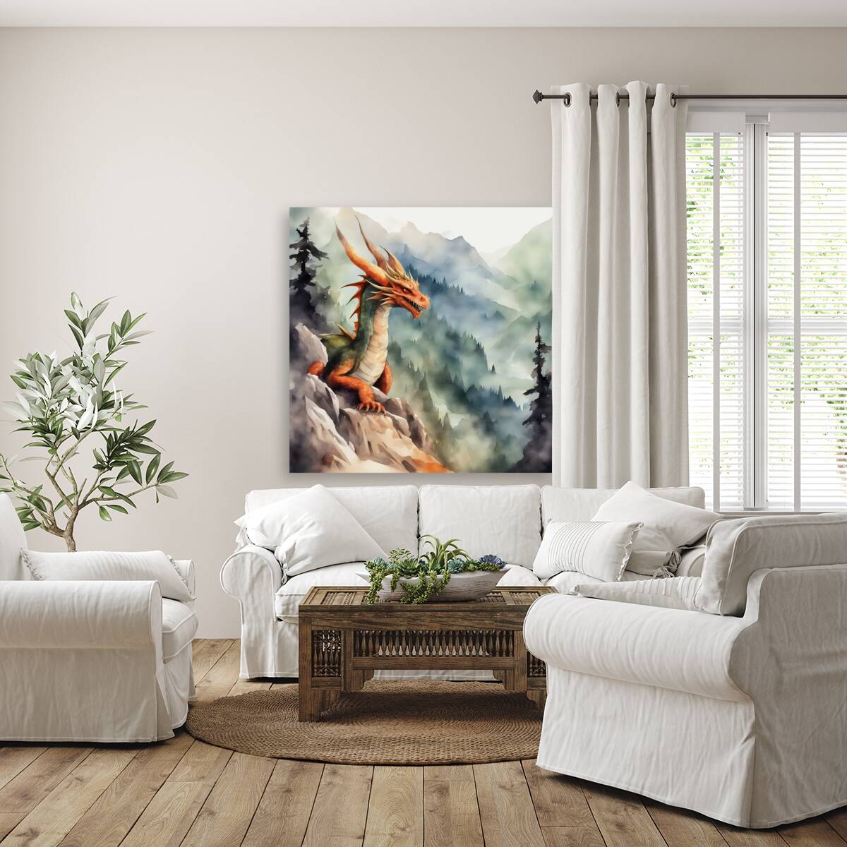 Dragon Mountain Reproduction