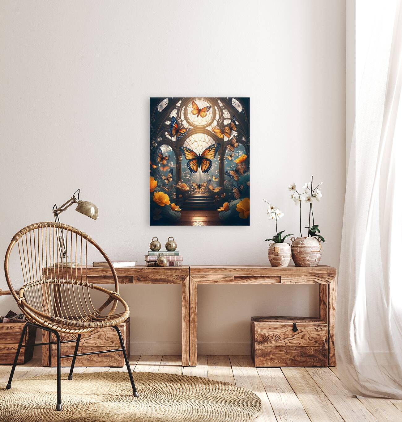 Butterfly Window Reproduction