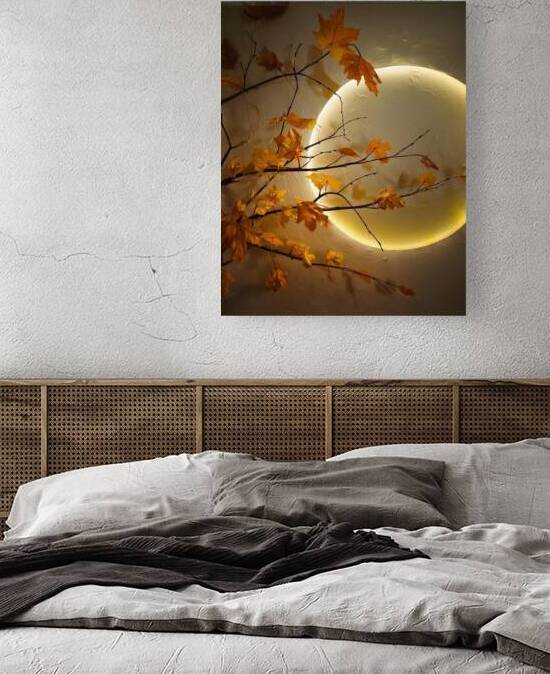 Tree In The Moon Light In Fall by Greta And Jade Fundraiser