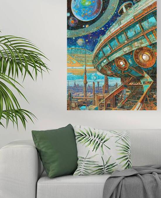 Space Ship Reproduction