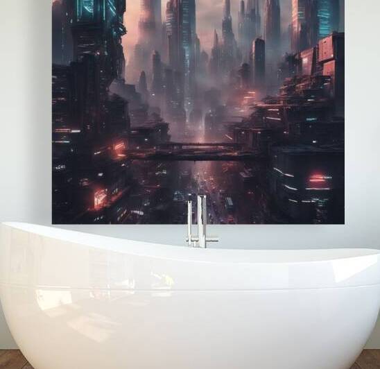 City At Night by Greta And Jade Fundraiser