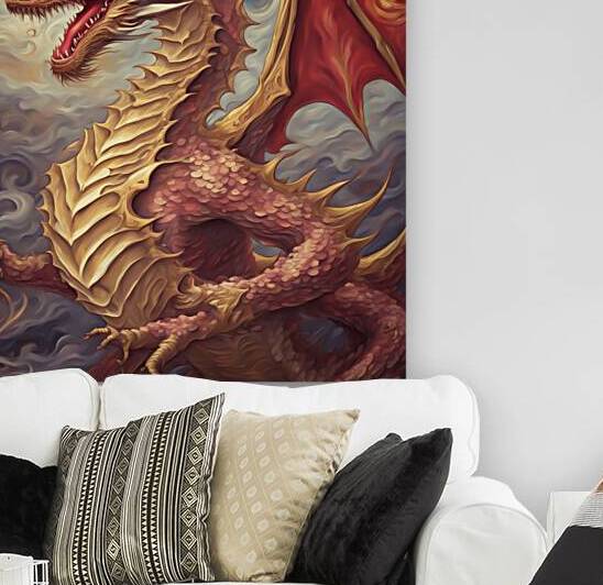 Red Dragon Sky by Greta And Jade Fundraiser