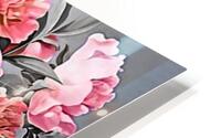 Pink And Gray HD Metal print