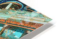 Space Ship HD Metal print