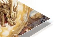 Gold Dragon HD Metal print