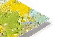 Yellow HD Metal print