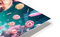 Candy City HD Metal print