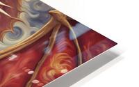 Red Dragon Sky HD Metal print