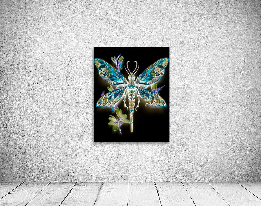 Invert Dragonfly Wall Preview