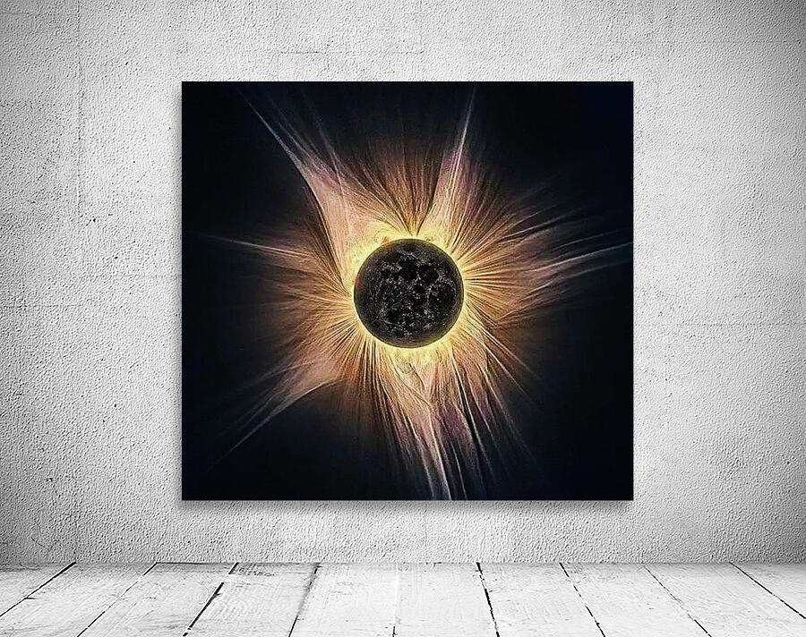 Moon Covers Sun Wall Preview