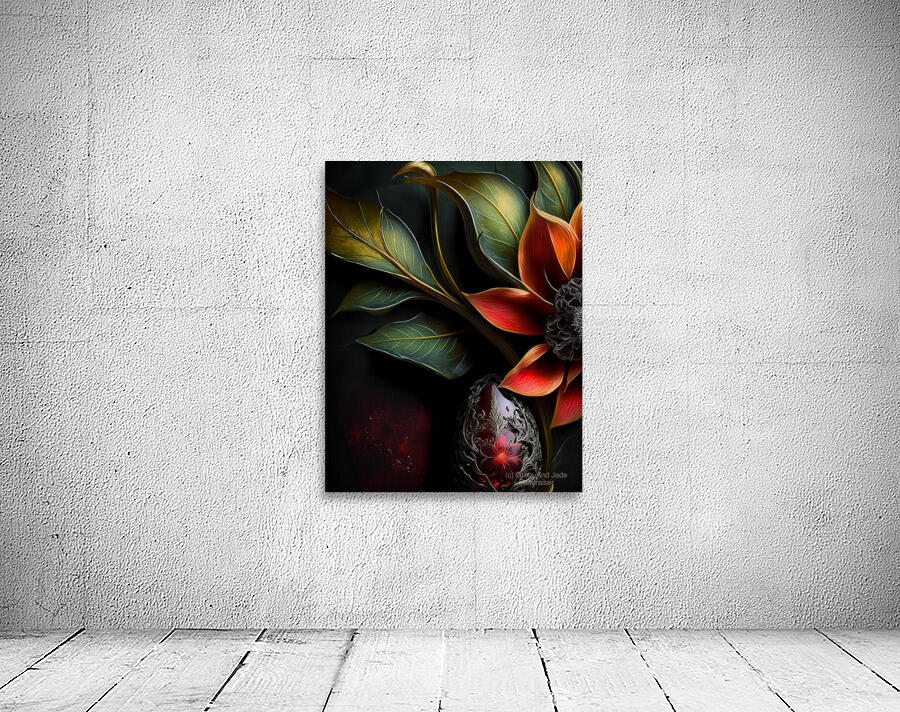 Dark Flower Wall Preview