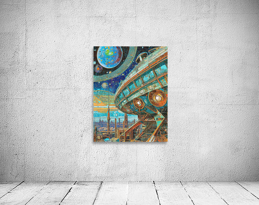 Space Ship Wall Preview