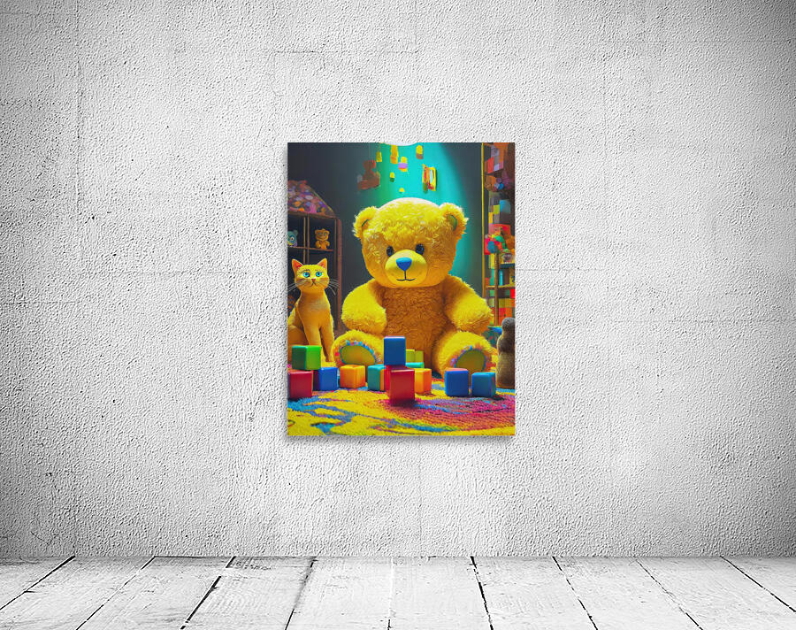 Yellow Teddy Wall Preview