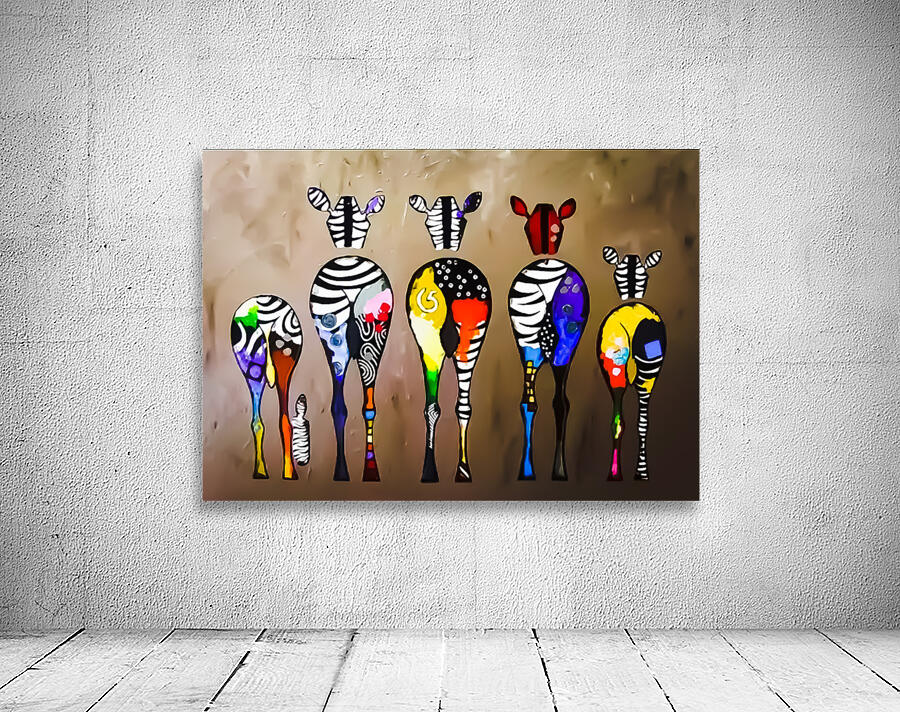 Zebra Butts Wall Preview