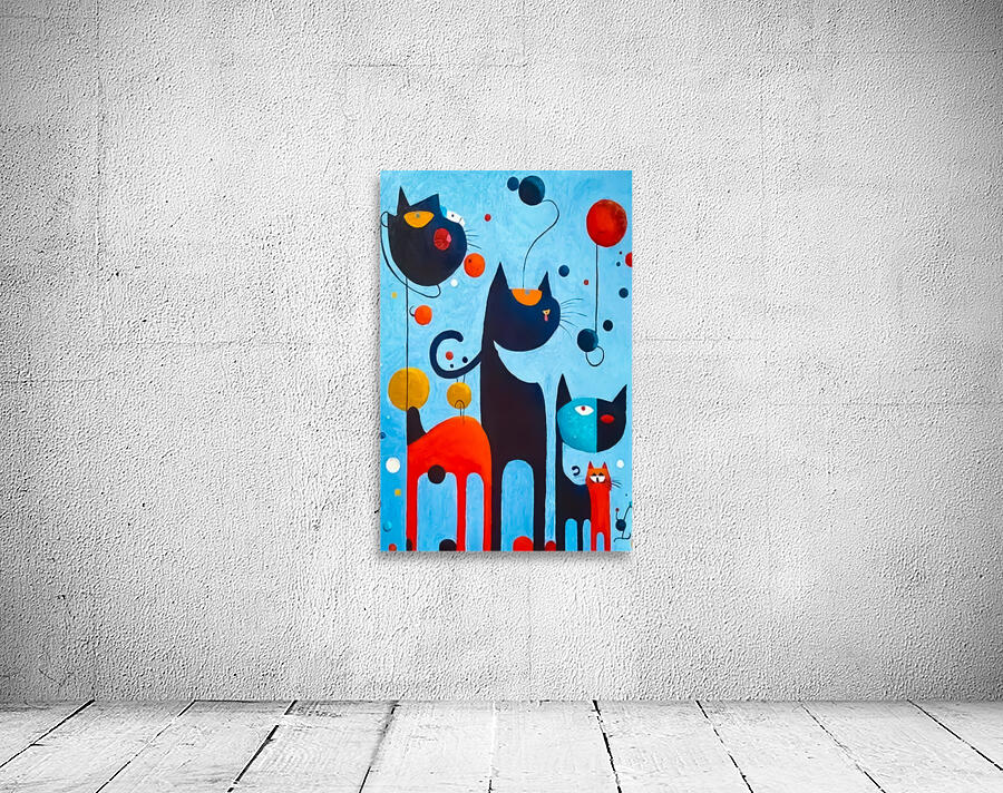Ballon Cat Wall Preview