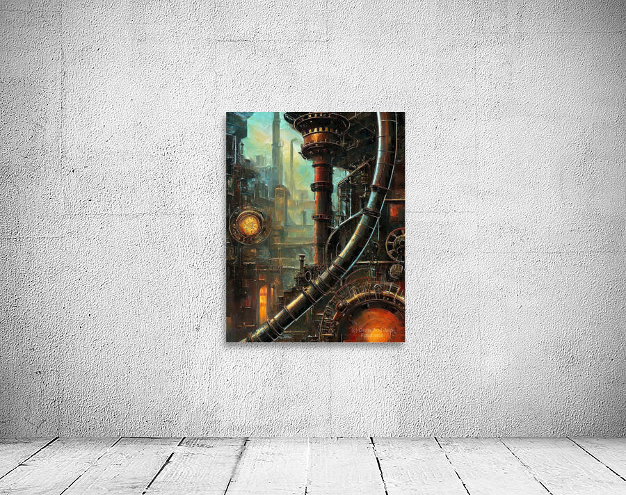 City In The Future Wall Preview