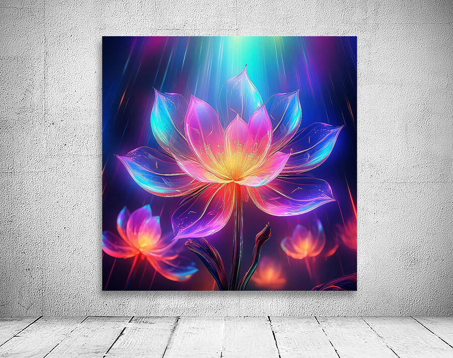 Vibrant Flower Wall Preview