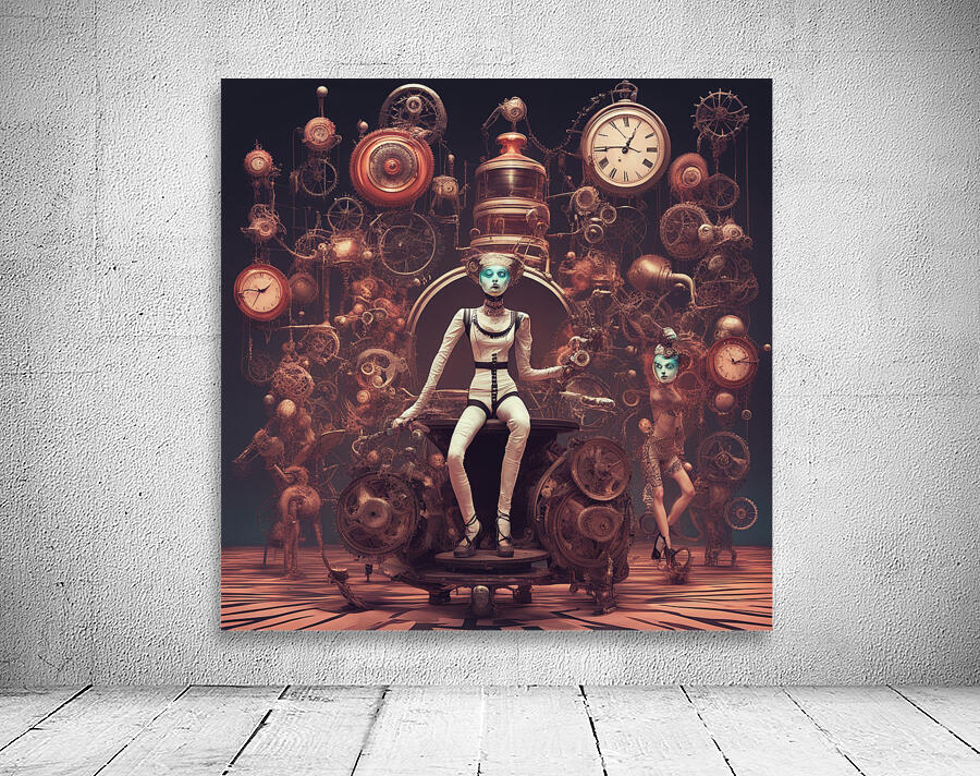 Clockwork circus Wall Preview
