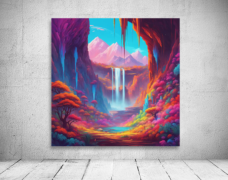 Waterfall Wall Preview