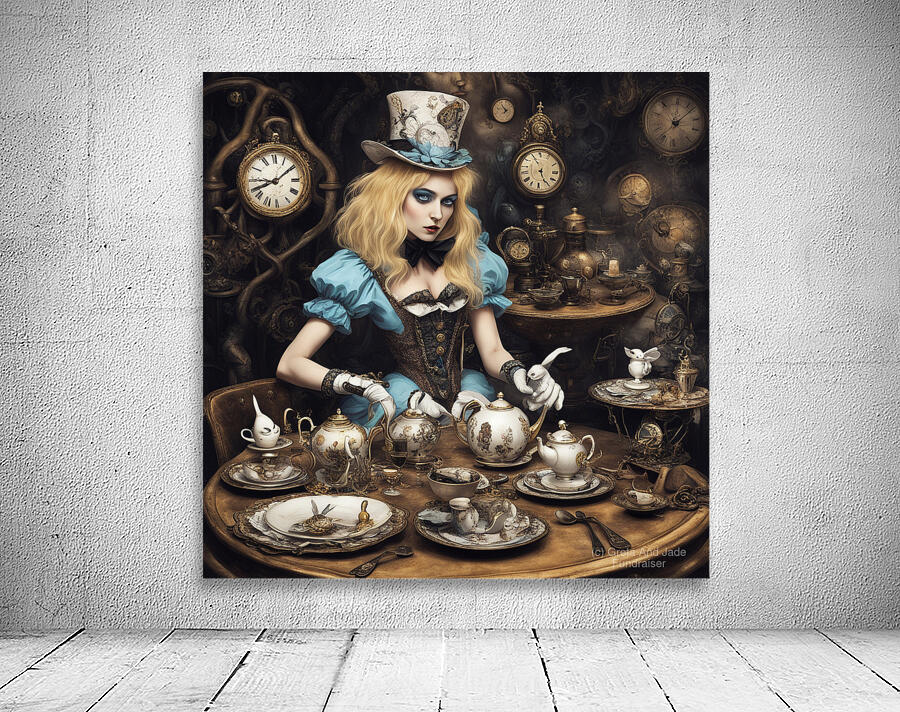 one At Tea Time Wall Preview