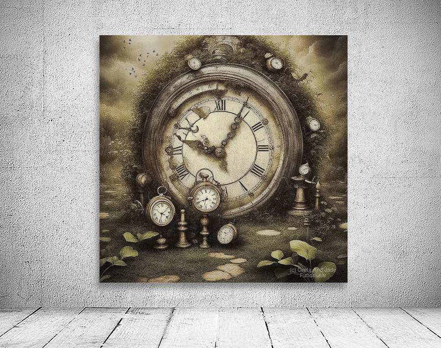 Clock Gardon Wall Preview
