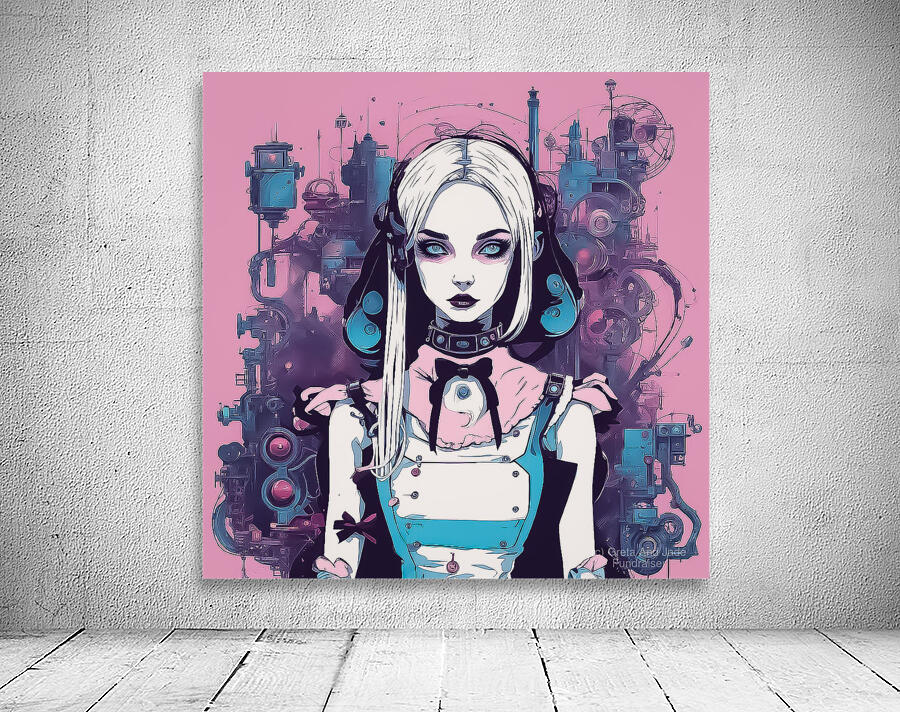 Pink  Blue Wall Preview