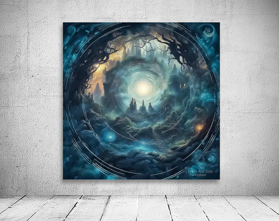 Time Tunnel Wall Preview