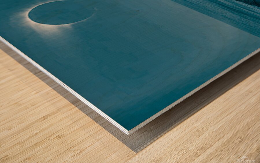 Fort Myers Eclipse 24 Wood print