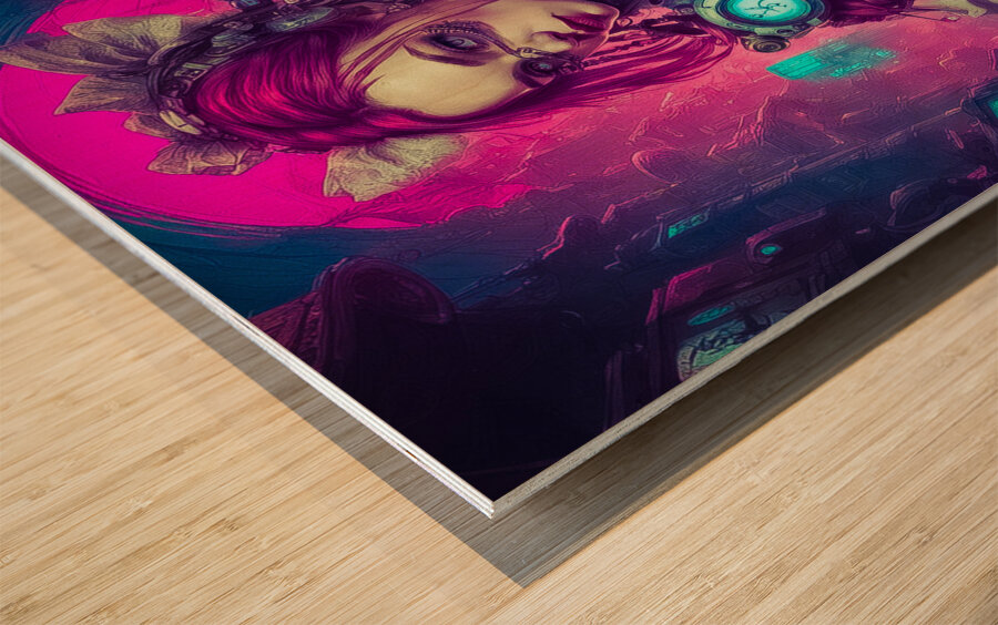 This Is My City Wood print