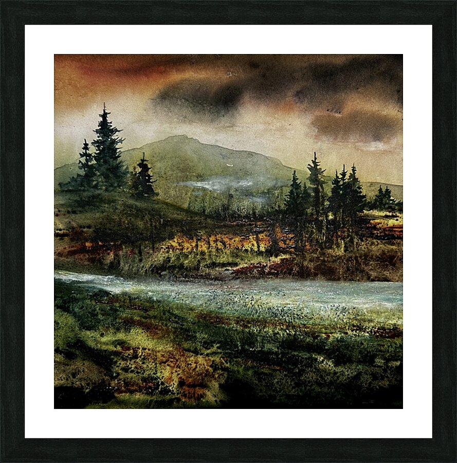 Backcountry  Picture Frame print