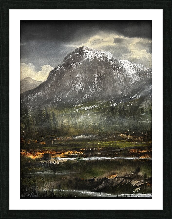 Drifting Light Picture Frame print