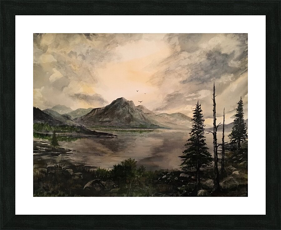 Ambience Picture Frame print