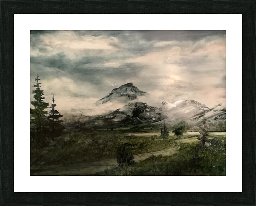 The Summit  Picture Frame print