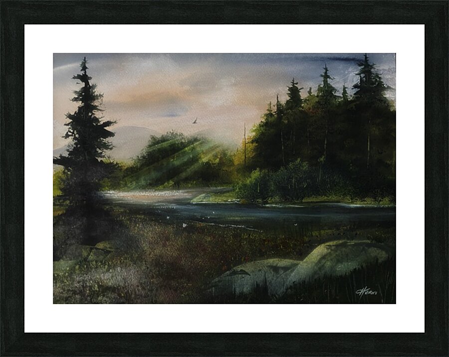 Radiant Picture Frame print