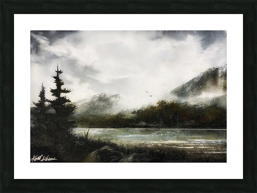 Undisturbed Picture Frame print
